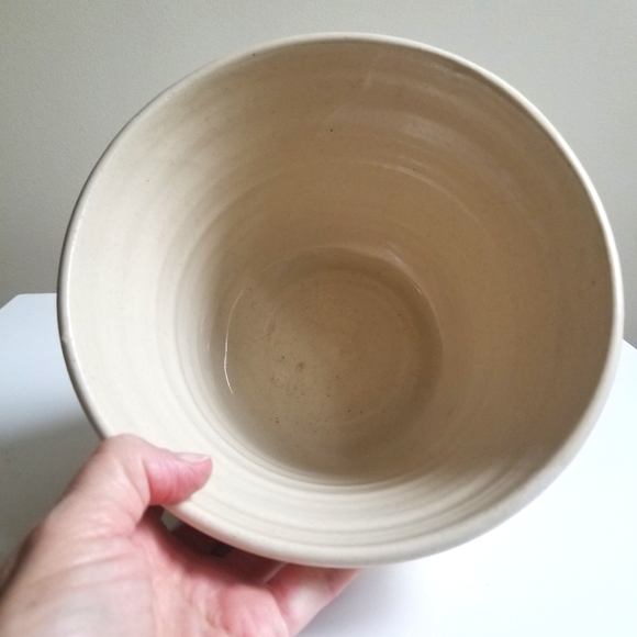 Two Faced Studio Art Bowl, Signed - Picture 13 of 16